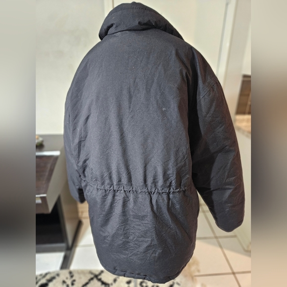 VTG 90s Eddie Bauer Goose Down Puffer Coat Medium - Picture 3 of 6